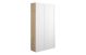  Glasgow  600 SLIM STOR/UNIT OAK CAB WHT DRS