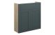  Glasgow  600 SLIM B/UNIT OAK CAB CAMO DRS