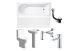  Lyon  FULL SUITE WITH BATH & CHROME