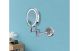 HOSHI MIRROR COSMETIC LED ROUND CHROME