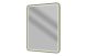 KOTA RECTANGLE BRUSHED BRASS