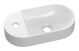 BELLA BASIN MINI 380 1TH RESIN WHITE