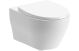  Lyon  RIMLESS WALL HUNG WC & S/C SEAT