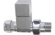SQUARE CHROME RAD VALVES-STRAIGHT