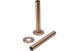 18MM RADIATOR PIPE SLEEVES BRUSH BRONZE