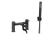 Bath Shower Mixer Oval Black