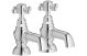 VeniceW BATH PILLAR TAPS-CHROME