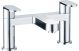 Lisbon  BATH FILLER-CHROME
