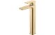 Region TALL BASIN TAP-BRUSHED BRASS