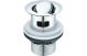 SLOTTED FLIP PLUG BASIN WASTE-CHROME