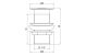 UNSLOTTED ROUND BASIN WASTE-CHROME