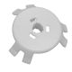 Geberit 240.458.00.1 Rosette Support for Handle Rosette Support for Handle