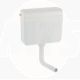 Geberit exposed cistern AP112, stop-and-go flush, lateral or rear centre water supply connection: white alpine 136.230.11.1