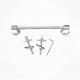 Geberiterit 243.915.00.1 Set of Hinges for AV7886WH 243.915.00.1