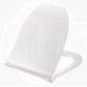 Toilet seat and cover with fittings  Pressalit Sway D with soft  934000-BL6999