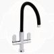 Abode LINEAR NERO Spout Kitchen Tap Cartrige Sold as pair Hot and Cold