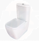 Cooke & Lewis Affini White Close-coupled Toilet with Soft close seat 5397007210316
