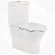 Bathstore Falcon slim Toilet seat and cover with fittings soft close 558836