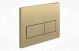 FLUSHPLATE RECTANGLE PUSH BUTTON B/BRONZ