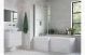 L SHAPE BATH SCREEN