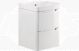 Orleans 500 2DRW W/H CLK BASIN UNIT-WHITE