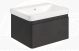 Warsaw  600 WALL UNIT 1DRW & BASIN M/BLACK