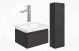 Warsaw  600 BASIN & MIDI BOY PACK BLACK/CHROME