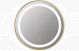 HALO 600 ROUND LED MIRROR-BRASS
