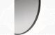 KENJI 600 ROUND MIRROR-BLACK