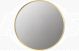KENJI 600 ROUND MIRROR-BRASS