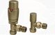 ROUND THERMO BR. BRASS RAD VALVES-ANGLED