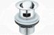 SLOTTED FLIP PLUG BASIN WASTE-CHROME