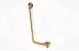 EXPOSED BATH PLUG & CHAIN WASTE BRASS