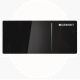 Geberit flush plate for remote flush actuation type 70: black   242.957.SJ.1