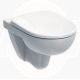 GEBERIT SELNOVA WHITE SOFT CLOSE QUICK RELEASE TOILET SEAT AND COVER WITH FITTINGS 501.752.00.1