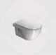 GSI City replacement toilet seat and cover with fittings 