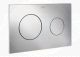 Roca Plate L2 operating panel chrome finish A890087001