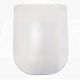 Twyford E500 round toilet seat with top fix standard hinge White E57861WH