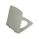 Vitra Metropole Slim Toilet Seat Soft Close Easily Removable Matte Beige 122-020R009