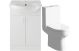 Bradgate 650mm Vanity & C/C Toilet Pack MTSP2562