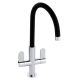 Abode LINEAR NERO Spout Kitchen Tap Cartrige Sold as pair Hot and Cold