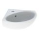  Alcona Corner handrinse Washbasin 350mm,1 Tap AR1911WH