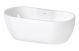 ROUND FLAT DE FS 0TH BATH 1650X745 WHITE