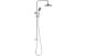 ROUND SHOWER KIT W/OVERHEAD & HANDSET