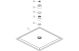 250MM SQUARE ULTRASLIM SHOWERHEAD-ST/ST