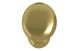 KNOB HANDLE 38MM BRUSHED BRASS