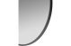 KENJI 600 ROUND MIRROR-BLACK