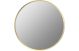 KENJI 600 ROUND MIRROR-BRASS