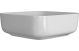 LUXEY 400 SQUARE WASHBOWL & WASTE -WHITE