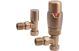 RND THERMO BR. BRONZE RAD VALVES-ANGLED